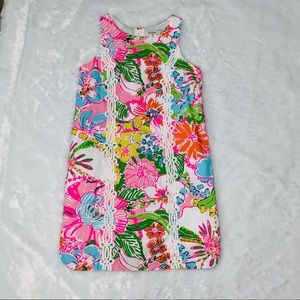 Lily Pulitzer Floral mini dress.